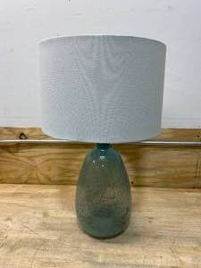 lot 112 image: Glass Lamp with Shade