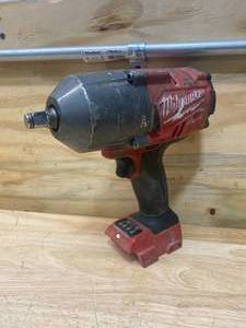 lot 2 image: MILWAUKEE M18 FUEL 18-Volt Lithium-Ion Brushless Cordless 12 in. Impact Wrench with Friction Ring (Tool-Only)