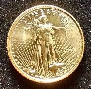 1998 110th Oz. Gold Eagle