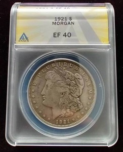 1921 Morgan Dollar - EF40