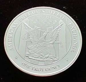 1 Oz. Silver Round