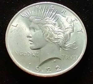 1922 Peace Dollar