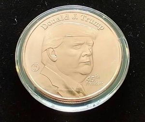 1 Oz Donald Trump Copper Round