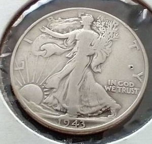 1943 Walking Liberty Half Dollar