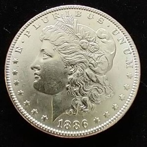 1886 Morgan Dollar