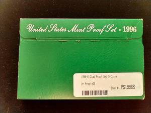1996 U.S. Mint Proof Set