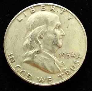 1954-D Franklin Half Dollar