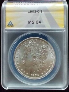 1902-O Morgan Dollar - MS64