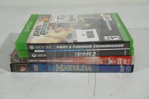 DVDs and XBOX One Games