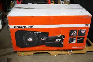 MTX Terminator 2 x 12 Sub Box and Amp Combo