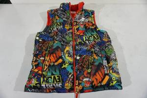 Nike Skateboard Youth Reversible Fleece Vest - Medium