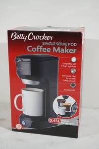 Betty Crocker Single Serve Pod Coffee Maker
