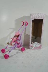 Baby Doll Stroller Set