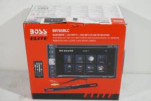 NEW Boss Elite BV765BLC Double DIN DVD Car Deck