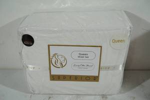 NEW Superior Cotton Flannel Sheet Set - Queen
