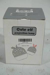 Cute Elf Deer Remote Control Projection Lamp
