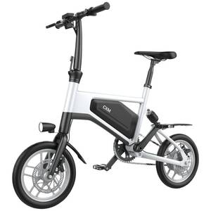 Glare Wheel Electronic Bicycle - White
