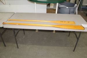 lot 677 image: Lot of (2) Paddles