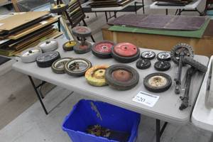 lot 720 image: Lot of (20) Miscellaneous Utility Wheels, Training Wheels