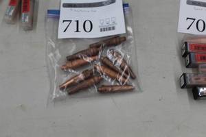 lot 710 image: Lot of (9) Acetylene Tips