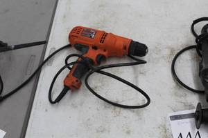 lot 445 image: Black & Decker DR260 38 Drill