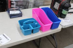 lot 458 image: Lot of (3) Storage Containers