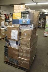 Pallet of Returned Goods