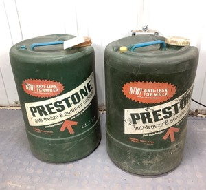 Vintage Coolant Jugs