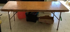 Wood 6ft Table