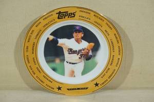 lot 12 image: Nolan Ryan Topps Collector Plate