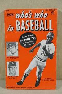 lot 18 image: 1975 Whos Who in Baseball Book