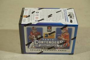 lot 31 image: 2021 Panini Contenders Draft Picks BLASTER Box of Football Card Packs
