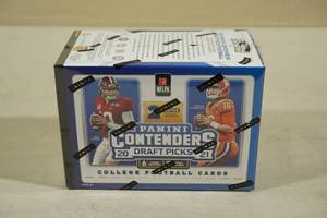 lot 32 image: 2021 Panini Contenders Draft Picks BLASTER Box of Football Card Packs