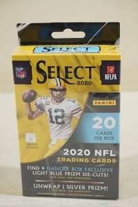 lot 33 image: 2020 Panini Select HANGER Box of Football Cards