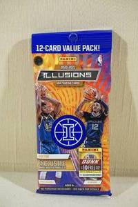 lot 38 image: 2020-21 Panini Illusions Hanger Pack of Basketball Cards