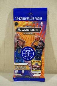 lot 39 image: 2020-21 Panini Illusions Hanger Pack of Basketball Cards