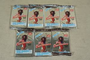 lot 46 image: Lime Rock Pro Cheerleaders Trading Card Packs