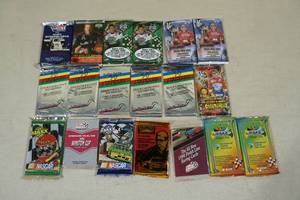 lot 59 image: Assorted Car Racing Trading Card Packs
