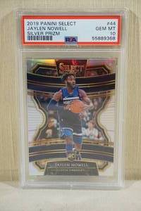 lot 75 image: 2019 Panini Select Jaylen Nowell Silver Prizm - PSA 10