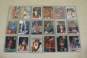 lot 110 image: Michael Jordan Cards - Wizards and Bulls
