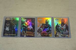 lot 113 image: Topps Gold Label Cards - Payton, Robinson, McGrady