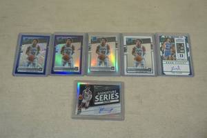 lot 115 image: Tre Jones Rookie Cards - Autos, Refractor, Parallels