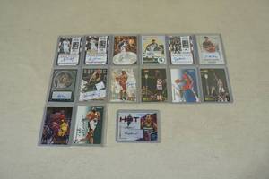 lot 119 image: Basketball Autograph Cards - Marion, Oturu, Parsons, Horford, Malik Beasley