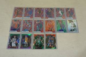 lot 120 image: Refractor Basketball Cards - Reddish, Rozier, Gasol, Bridges