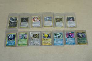 lot 179 image: Pokemon Holo and Rare Cards - Red Number Poliwrath Rare Holo