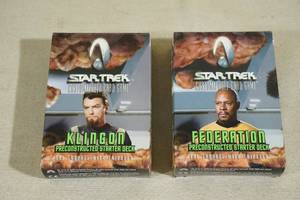 lot 184 image: Star Trek Trading Card Game Cards