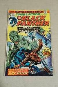 lot 198 image: Marvel Comics Jungle Action Black Panther #17 Comic Book - 25c