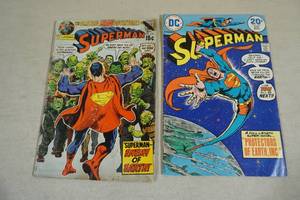 lot 205 image: Vintage DC Comics Superman Comic Books - #237, #274