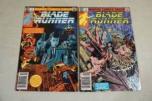 lot 209 image: Marvel Comics Blade Runner #1 and #2 Comic Books