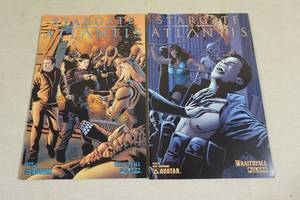 lot 212 image: Avatar Comics Stargate Atlantis Comic Books #1 and #2